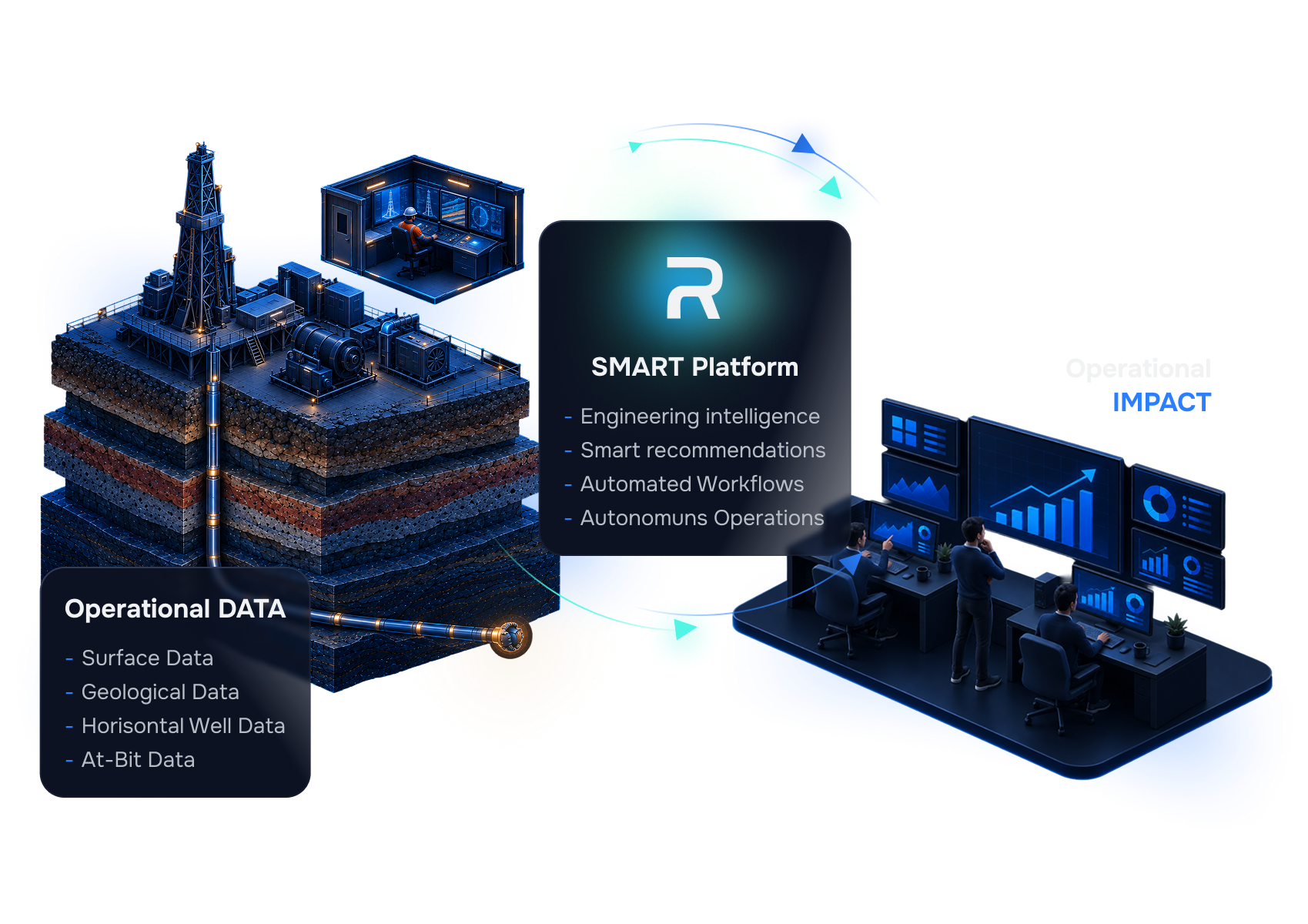 Operational data - Cyberloop smart platform - Operational impact